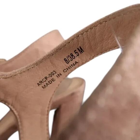 Chinese Laundry Shoes Womens 8 Sandals Platform Block Heel Studded Strap Fashion - Picture 4 of 15